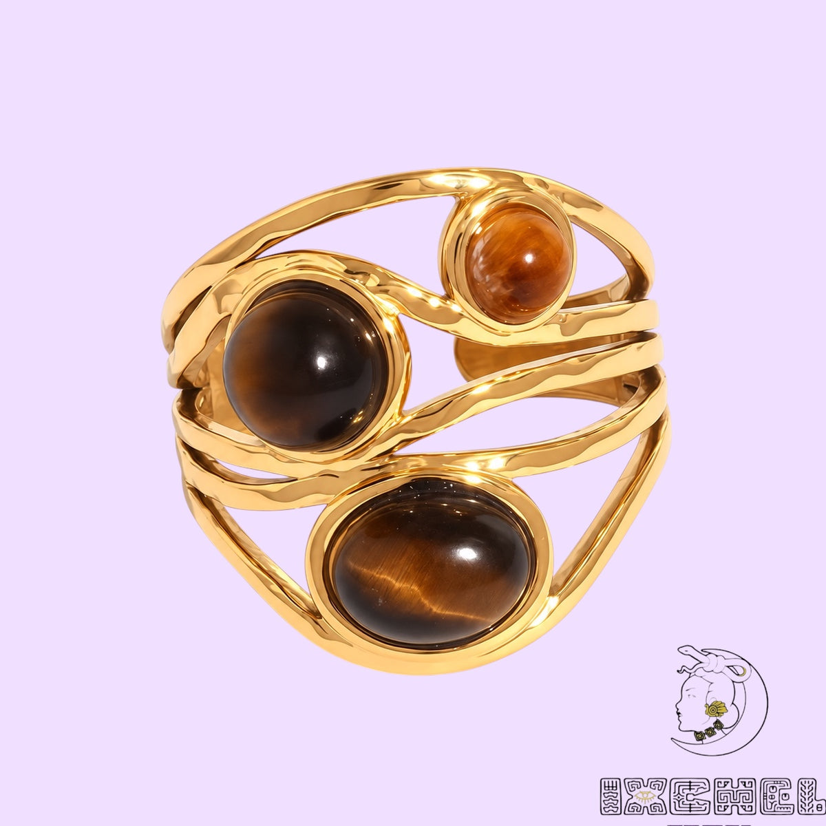 Mirada de Tierra Statement Ring