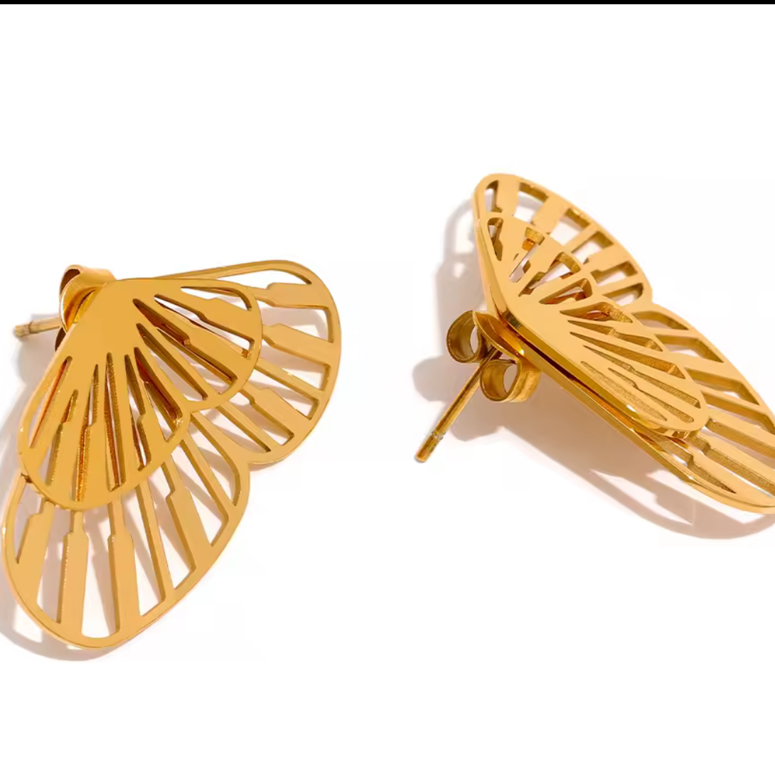 Alas Doradas Butterfly Earrings