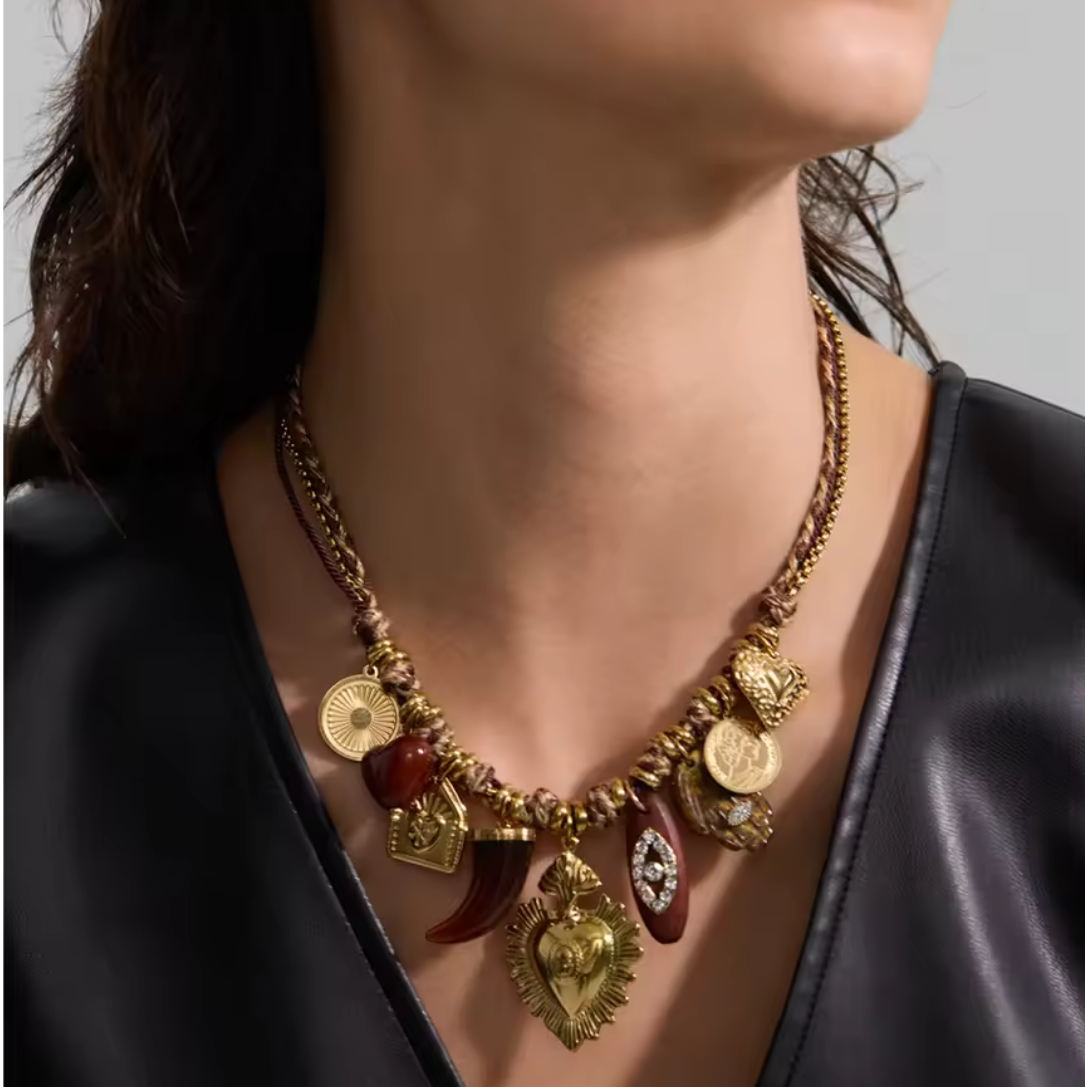 Tierra Sagrada Charm Necklace