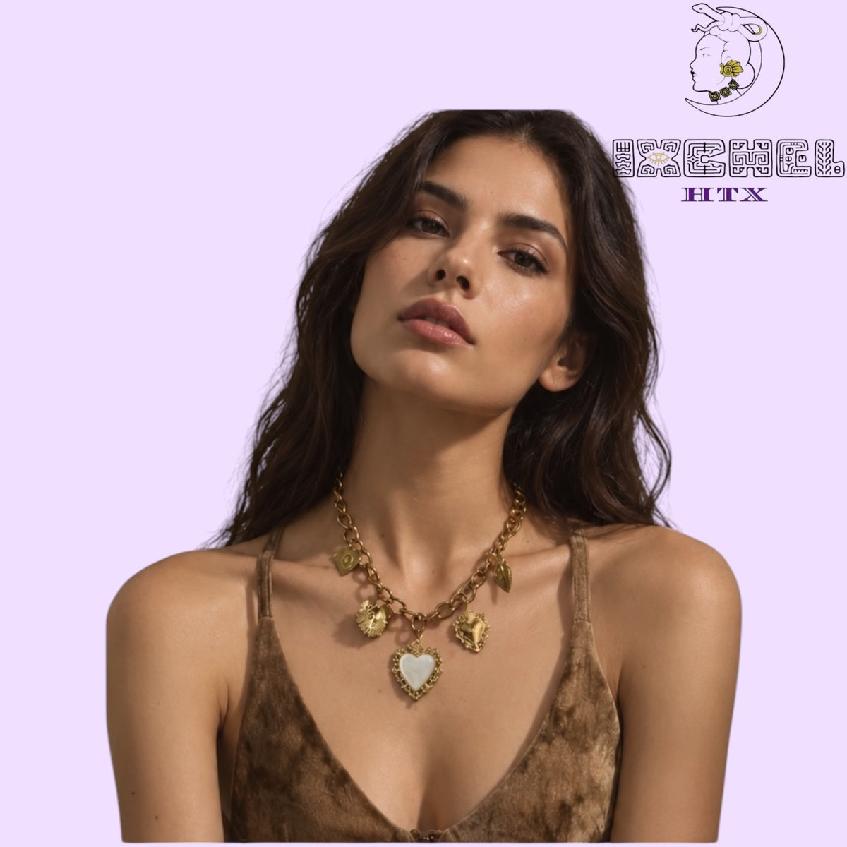 Corazón de Luz Charm Necklace
